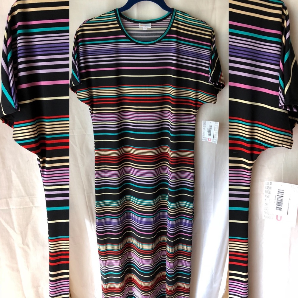 Small slinky multicolor stripe Maria LLR